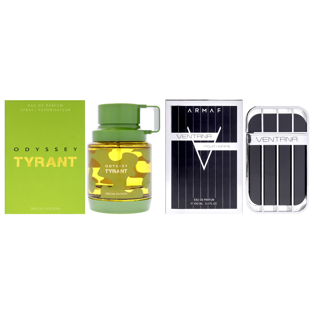 Armaf Kit by Armaf for Men - 2 Pc Kit 2.02oz Odyssey - Tyrant EDP